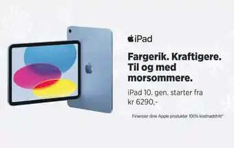 POWER iPad 10. gen. starter tilbud