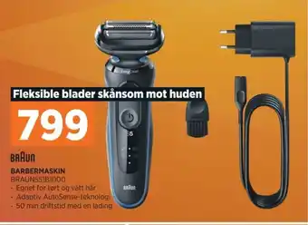POWER BARBERMASKIN BRAUN551B1000 tilbud