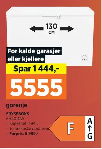 POWER Fryseboks tilbud