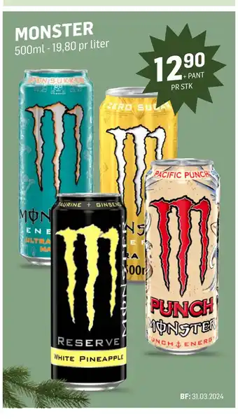 Holdbart Monster tilbud