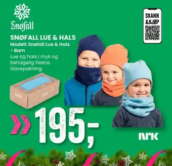 Sport Outlet Snøfall lue & hals tilbud