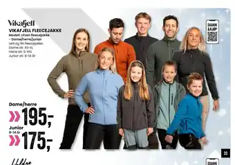 Sport Outlet Vikafjell fleecejakke tilbud