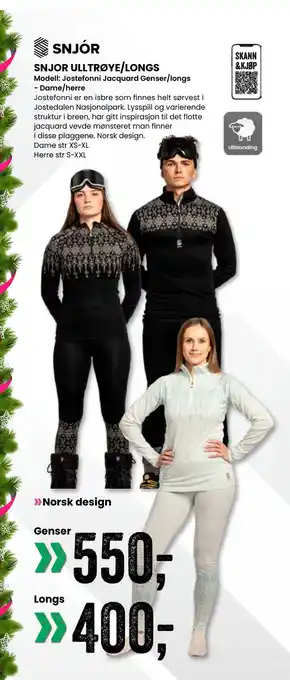 Sport Outlet Snjor ulltrøye/longs tilbud