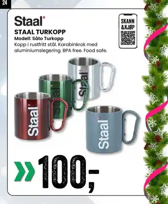 Sport Outlet Staal turkopp tilbud