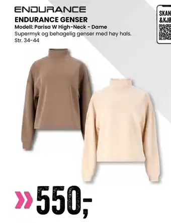 Sport Outlet Endurance genser tilbud