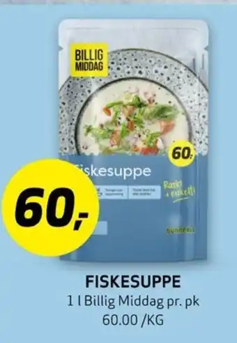 Bunnpris FISKESUPPE tilbud