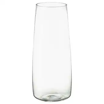 IKEA Beräkna vase, klart glass, 45 cm tilbud