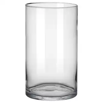 IKEA Ormgran vase, klart glass, 35 cm tilbud