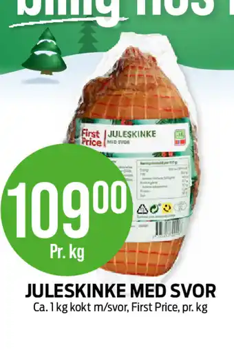 Kiwi JULESKINKE MED SVOR tilbud