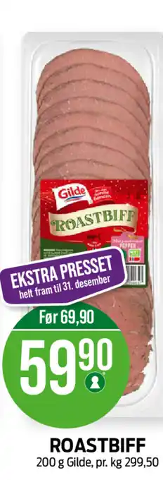 Kiwi ROASTBIFF tilbud