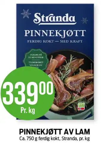Kiwi PINNEKJØTT AV LAM tilbud