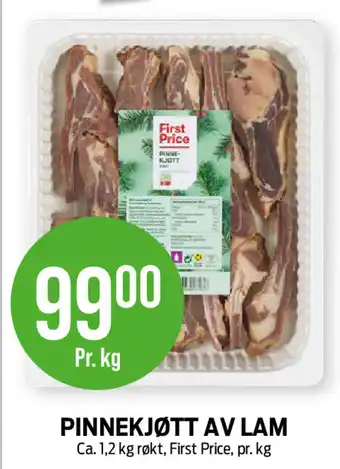 Kiwi PINNEKJØTT AV LAM tilbud
