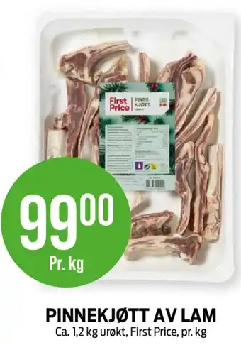 Kiwi PINNEKJØTT AV LAM tilbud