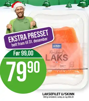 Kiwi LAKSEFILET U/SKINN tilbud