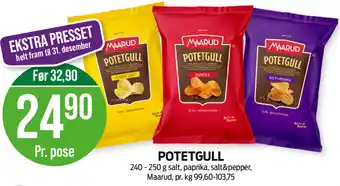 Kiwi POTETGULL tilbud