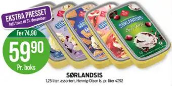 Kiwi SØRLANDSIS tilbud