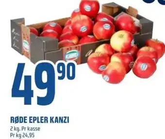 Coop Obs RØDE EPLER KANZI tilbud