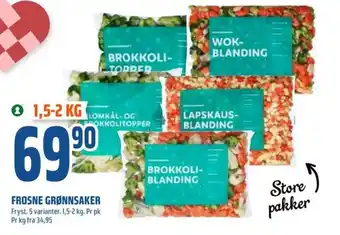 Coop Obs FROSNE GRØNNSAKER tilbud