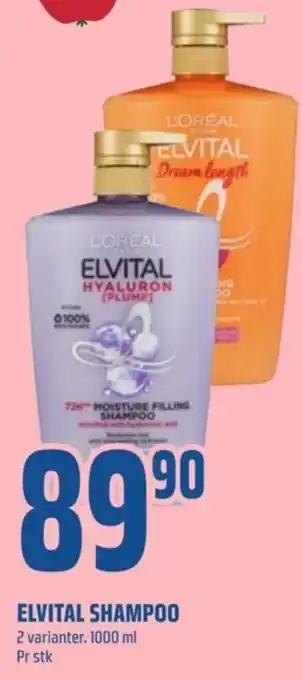 Coop Obs ELVITAL SHAMPOO tilbud