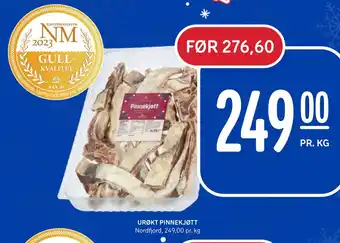 Rema 1000 Urøkt pinnekjøtt tilbud