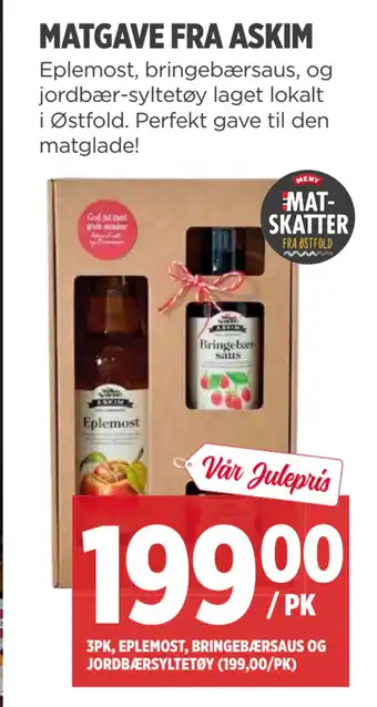 Meny Matgave fra askim tilbud