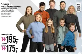 Sport Outlet VIKAFJELL FLEECEJAKKE tilbud