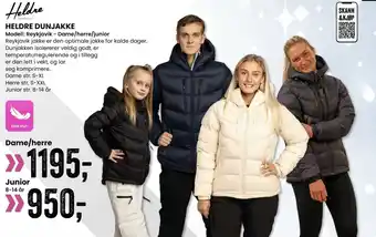 Sport Outlet HELDRE DUNJAKKE tilbud