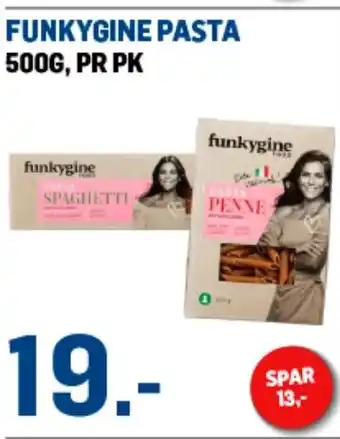 Price Lagerbutikk FUNKYGINE PASTA 500G, PR PK tilbud
