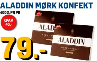 Price Lagerbutikk ALADDIN MØRK KONFEKT tilbud