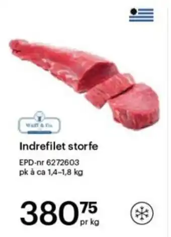 Storcash Indrefilet storfe tilbud