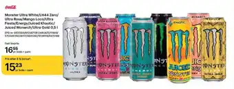 Storcash Monster Ultra White/LH44 Zero/ Ultra Rosa/Mango Loco/Ultra Fiesta/Energy/Juiced Khaotic/ Juiced Monarch/Ultra Gold 0,5 l tilbud