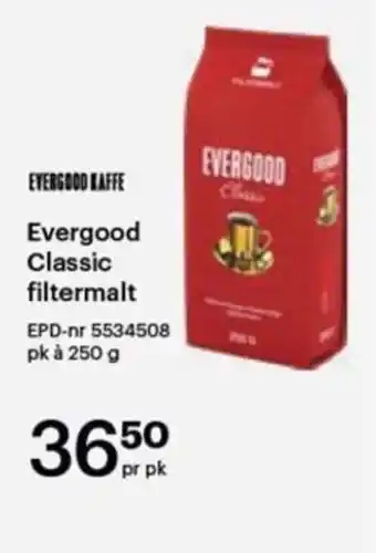 Storcash Evergood Classic filtermalt tilbud
