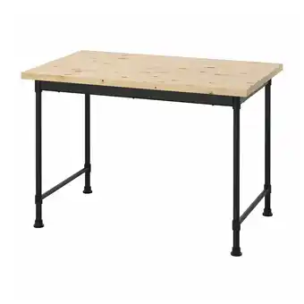 IKEA Kullaberg arbeidsbord, furu, 110x70 cm tilbud