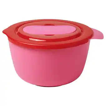 IKEA Tabberas bakebolle med lokk, rosa/rød, 4 l tilbud