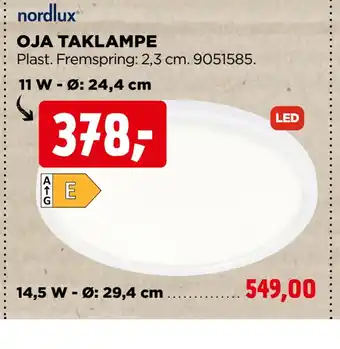 jem & fix Oja taklampe tilbud