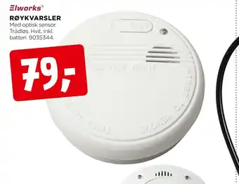 jem & fix Røykvarsler tilbud