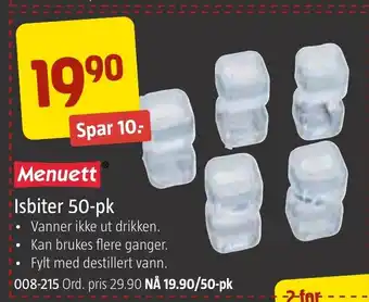 Isbiter 50-pk