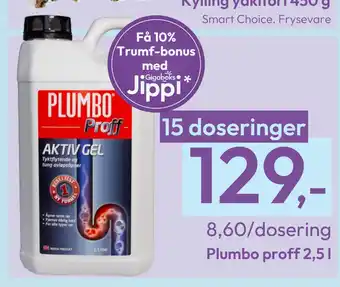Gigaboks Plumbo proff 2,5 l tilbud