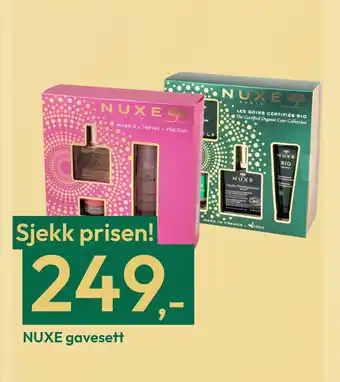 Gigaboks Nuxe gavesett tilbud