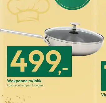 Gigaboks Wokpanne m/lokk tilbud