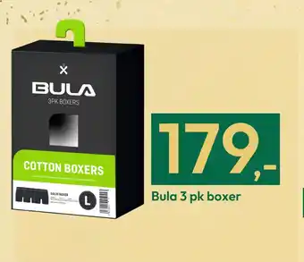 Gigaboks Bula 3 pk boxer tilbud