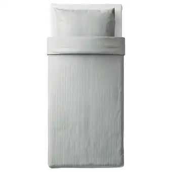 IKEA Nattjasmin dynetrekk og putevar, lys grå, 150x220/50x60 cm tilbud