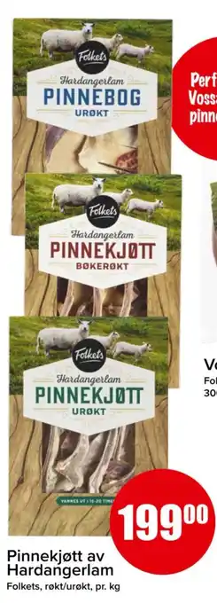 Spar Pinnekjøtt av Hardangerlam tilbud