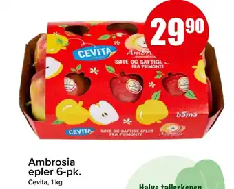 Spar Ambrosia epler 6-pk. tilbud