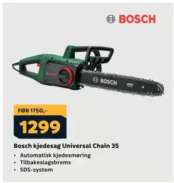 Megaflis Bosch kjedesag universal chain 35 tilbud