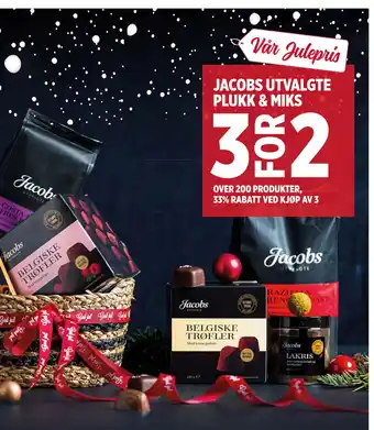 Meny Jacobs utvalgte plukk & miks tilbud