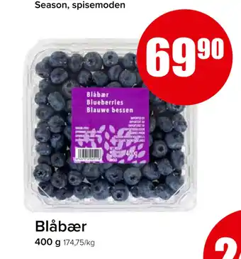 Spar Blåbær tilbud