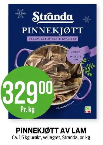 Kiwi PINNEKJØTT AV LAM tilbud