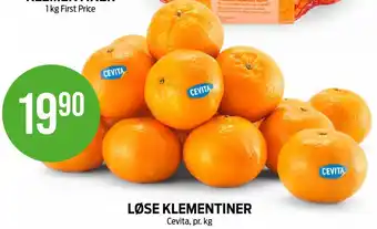 Kiwi LØSE KLEMENTINER Cevita, pr. kg tilbud