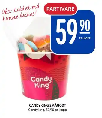 Rema 1000 CANDYKING SMÅGODT Candyking, 59,90 pr. kopp tilbud